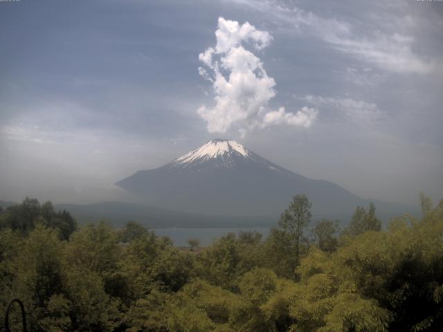 山中湖からの富士山