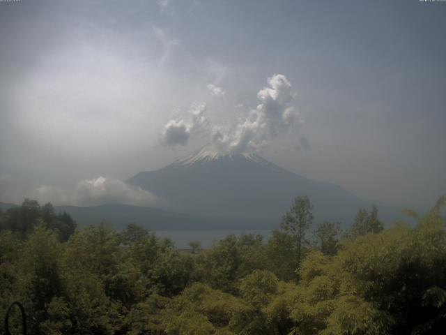山中湖からの富士山