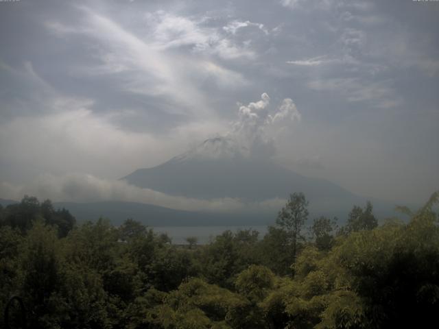 山中湖からの富士山