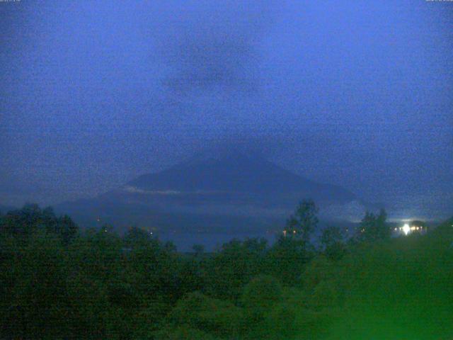 山中湖からの富士山