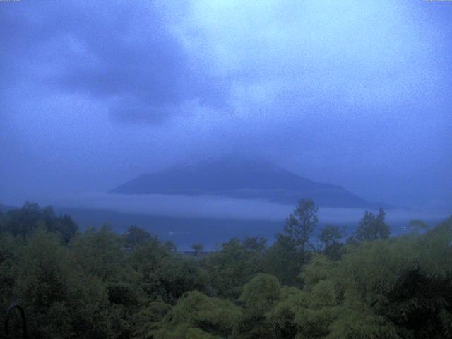 山中湖からの富士山