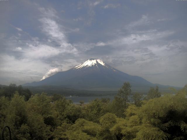 山中湖からの富士山