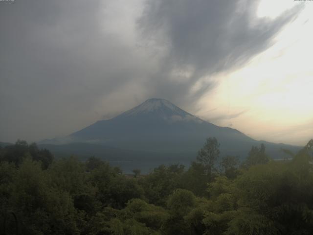 山中湖からの富士山
