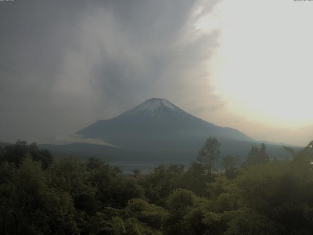 山中湖からの富士山