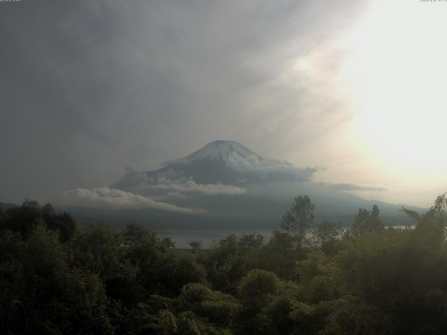 山中湖からの富士山