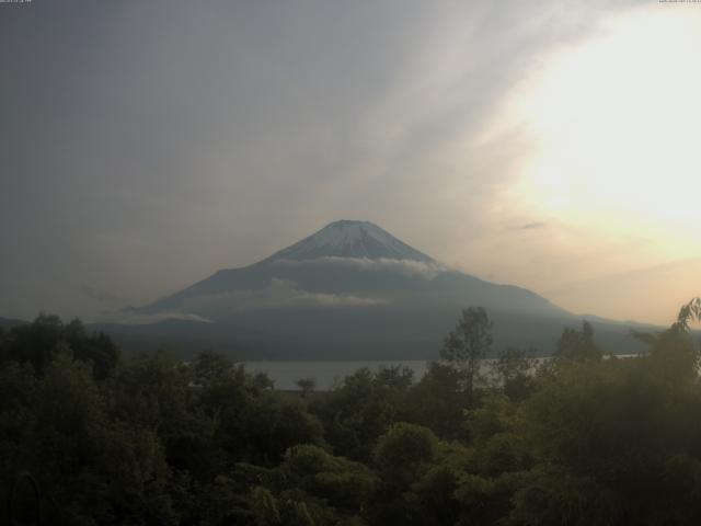 山中湖からの富士山