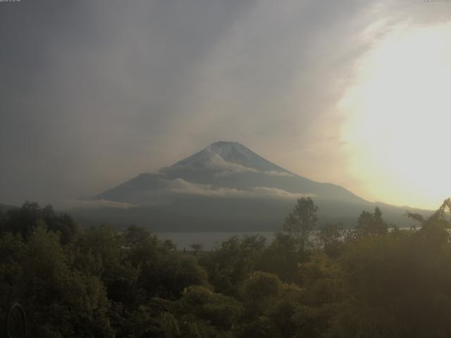 山中湖からの富士山