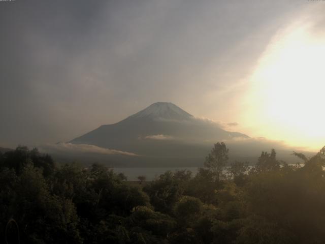 山中湖からの富士山