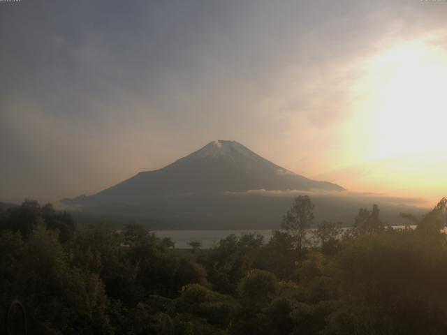 山中湖からの富士山