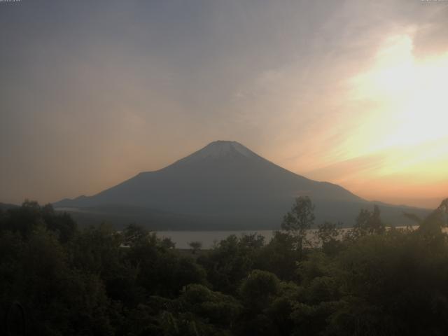 山中湖からの富士山