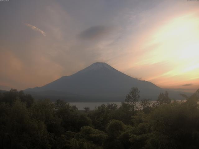 山中湖からの富士山