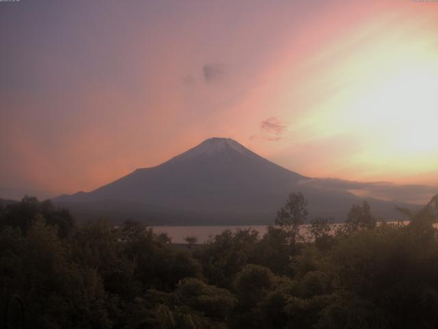 山中湖からの富士山