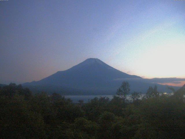 山中湖からの富士山