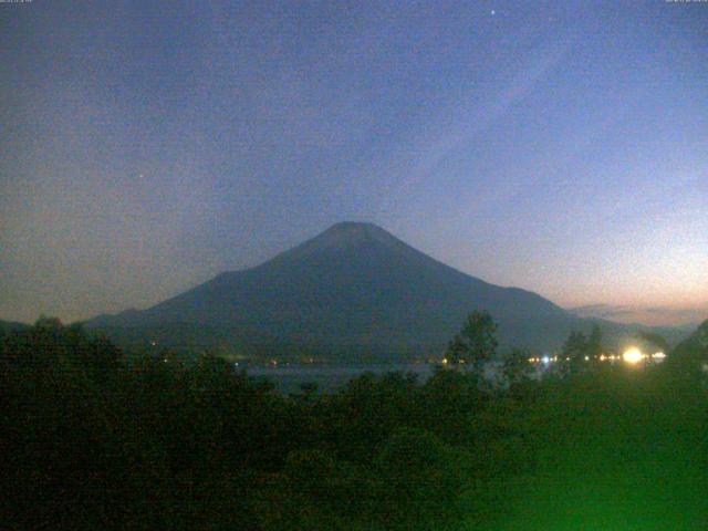 山中湖からの富士山