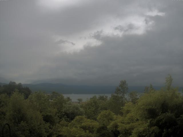 山中湖からの富士山