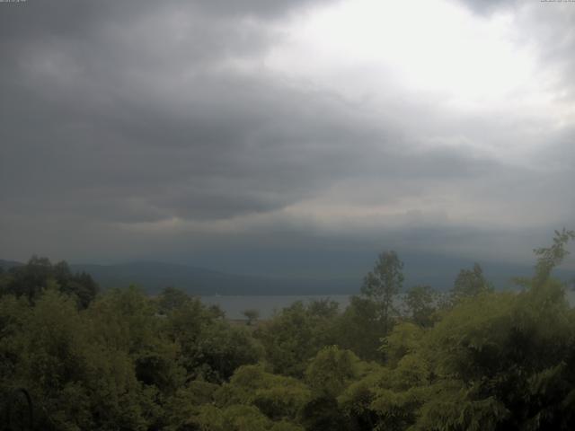 山中湖からの富士山