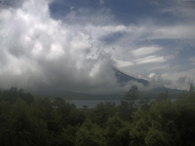 山中湖からの富士山