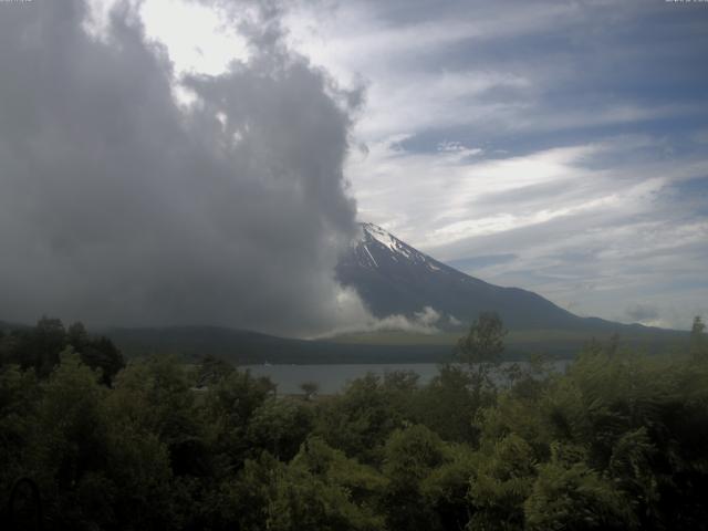山中湖からの富士山