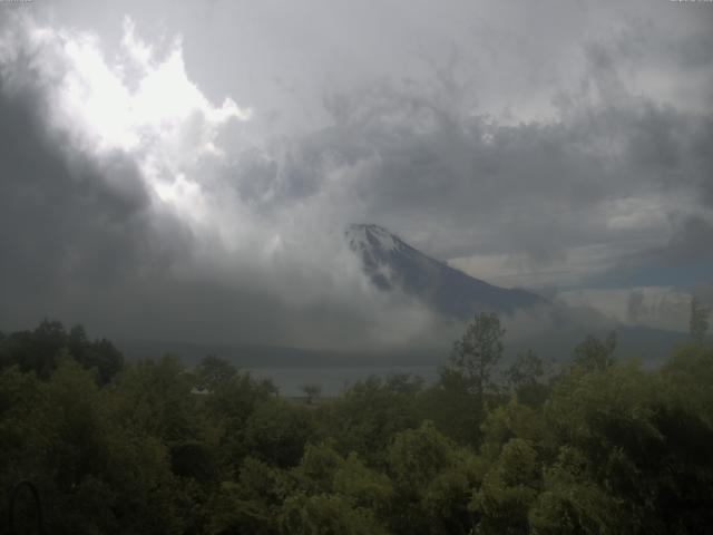 山中湖からの富士山
