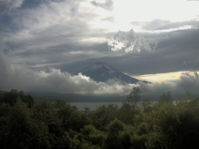 山中湖からの富士山