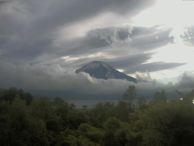 山中湖からの富士山
