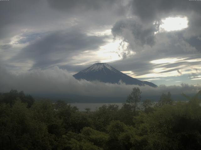 山中湖からの富士山