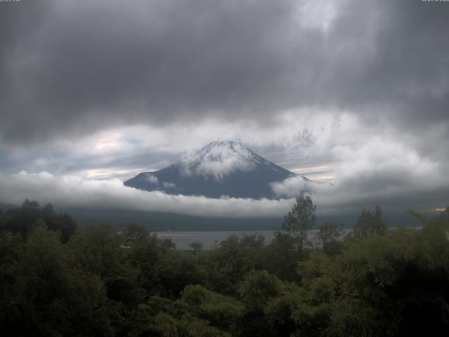 山中湖からの富士山