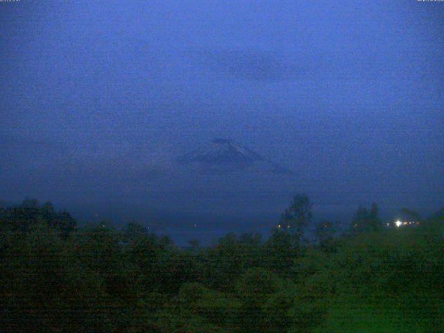 山中湖からの富士山
