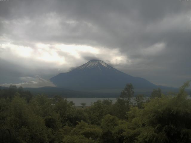 山中湖からの富士山