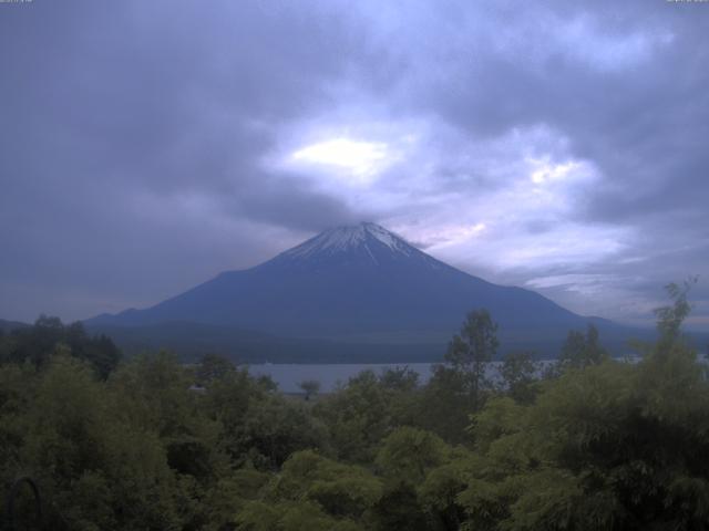 山中湖からの富士山