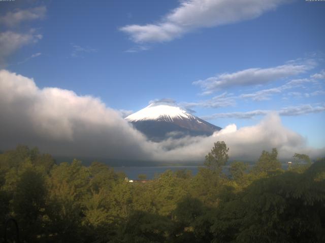 山中湖からの富士山