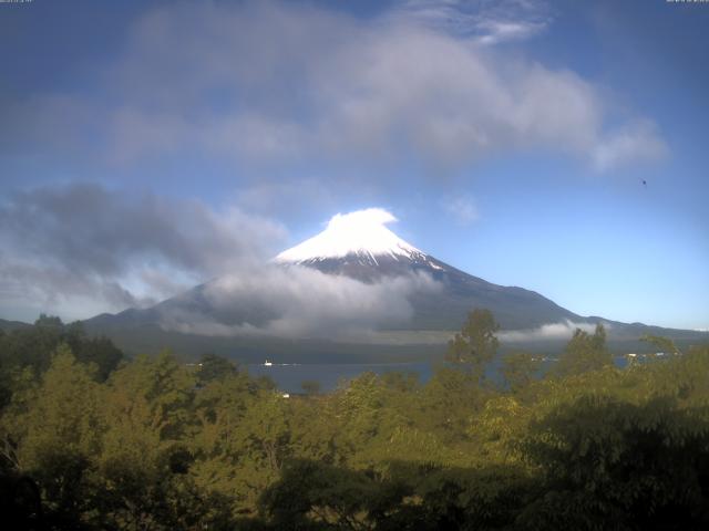 山中湖からの富士山