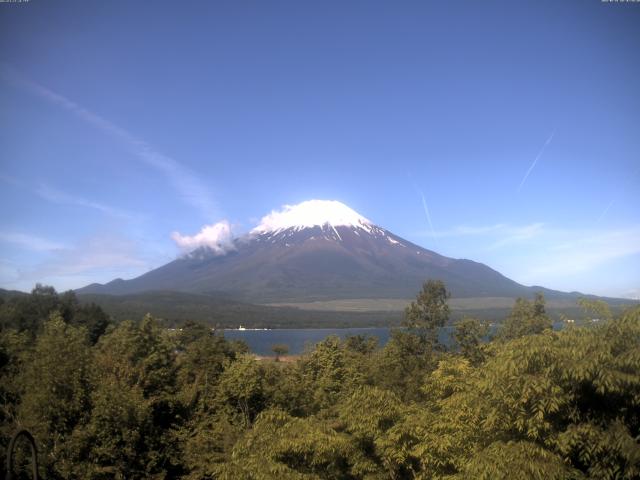 山中湖からの富士山