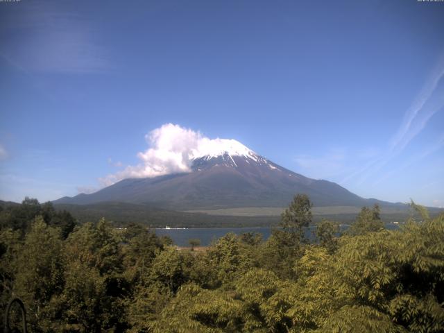 山中湖からの富士山