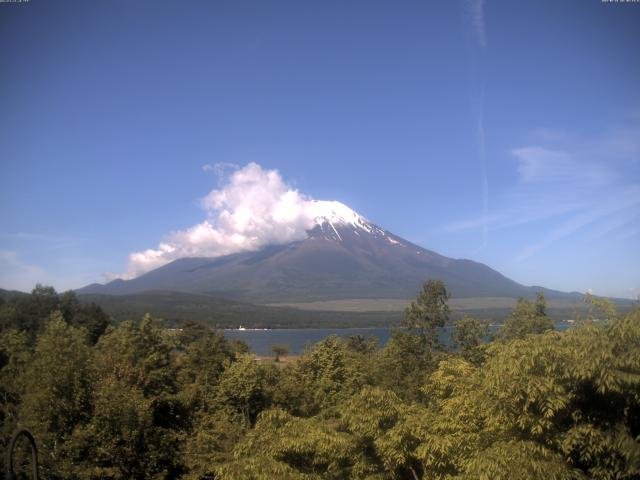 山中湖からの富士山