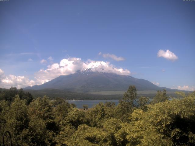 山中湖からの富士山