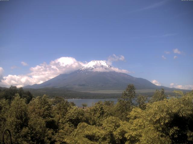 山中湖からの富士山