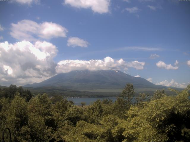 山中湖からの富士山