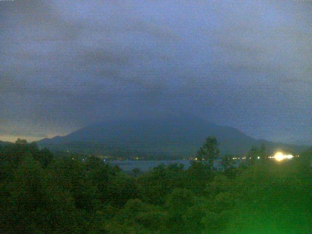 山中湖からの富士山