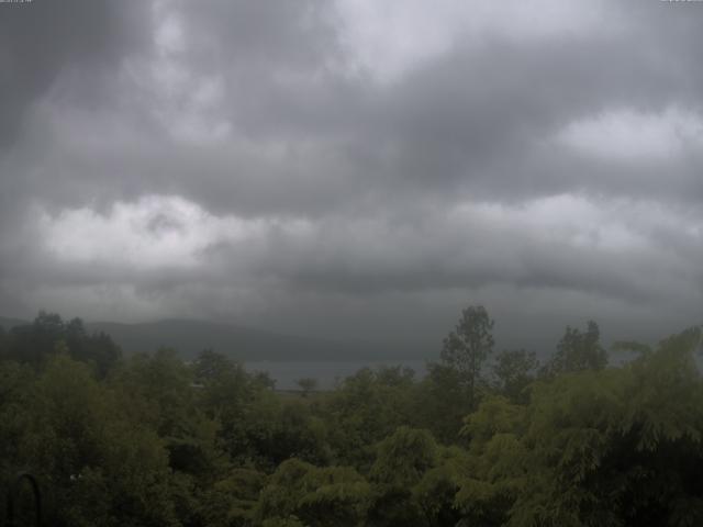 山中湖からの富士山