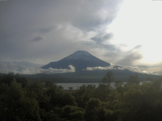 山中湖からの富士山