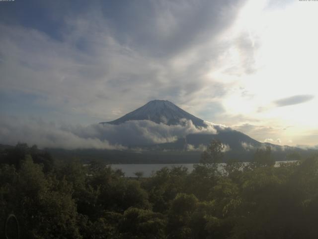 山中湖からの富士山