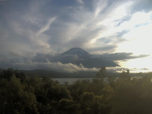 山中湖からの富士山