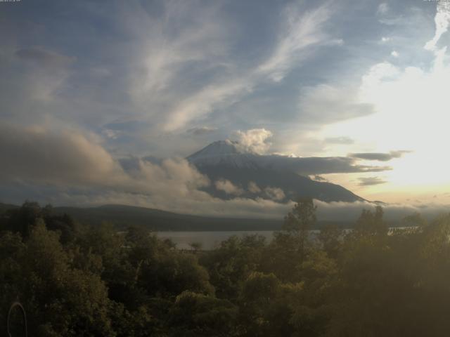 山中湖からの富士山