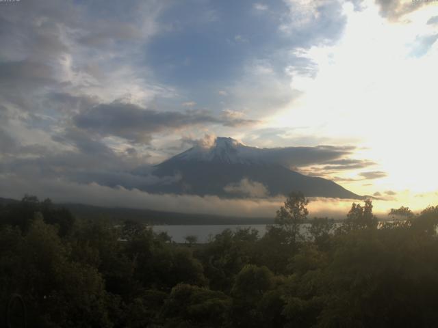 山中湖からの富士山