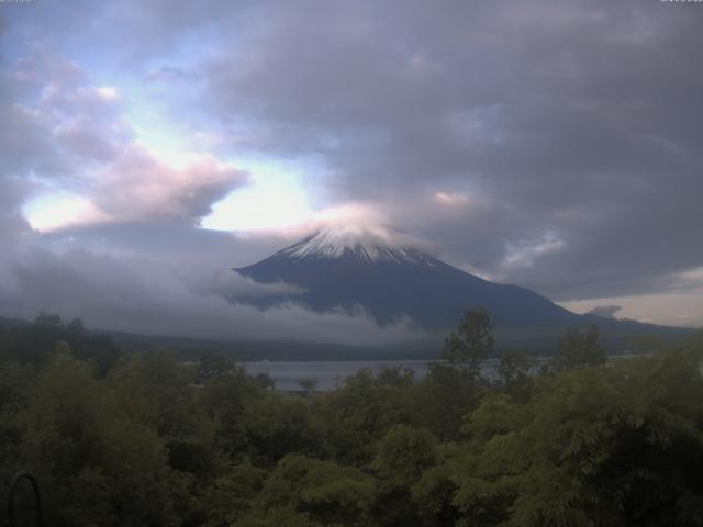 山中湖からの富士山