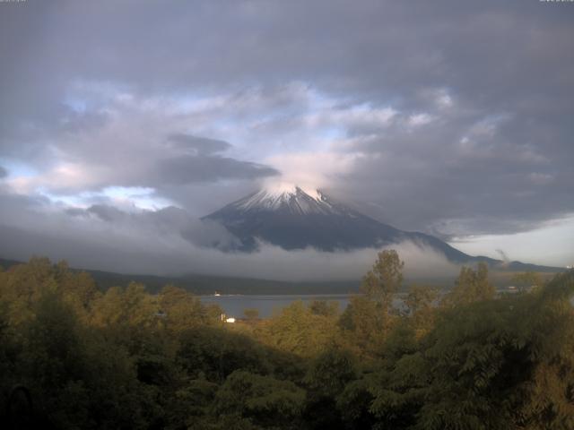 山中湖からの富士山