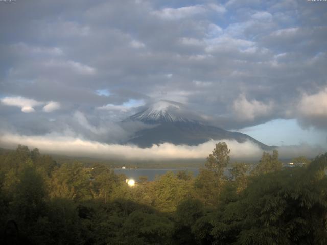 山中湖からの富士山