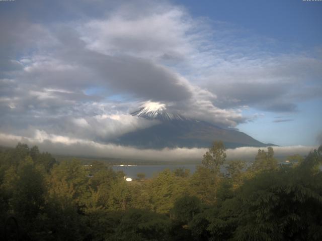 山中湖からの富士山