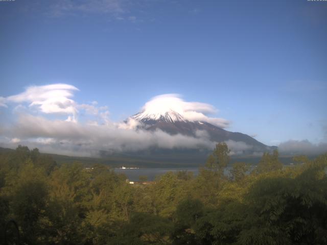 山中湖からの富士山
